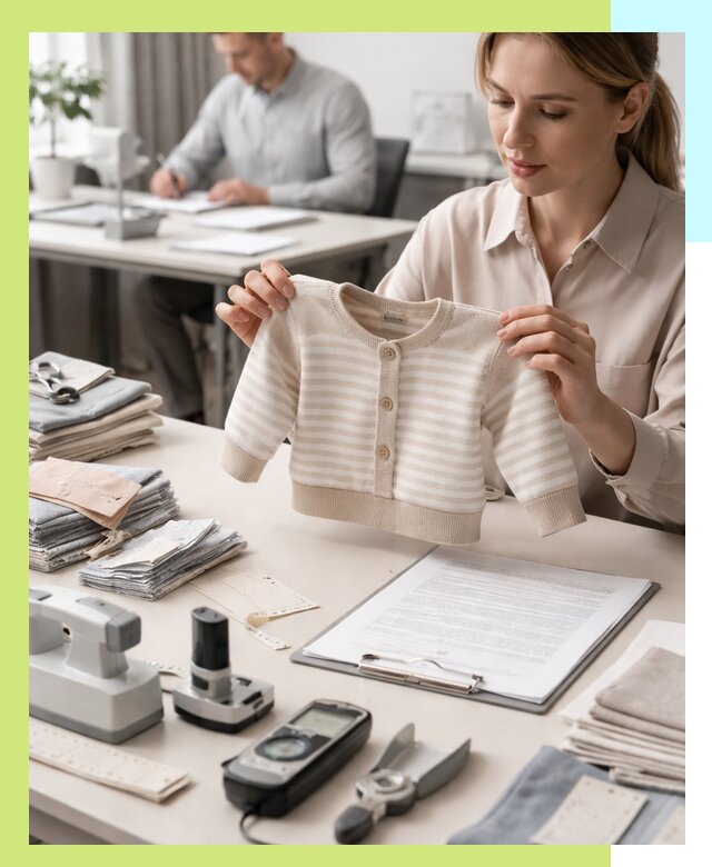 Сертификация детской одежды и текстильных изделий в Усинске