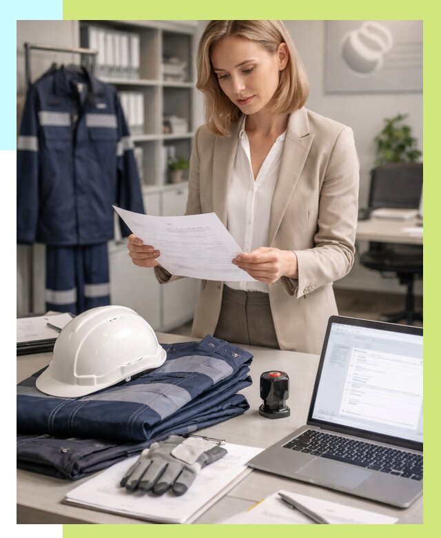 Сертификация спецодежды в Усинске от 7167 р. | Алешин-Снс