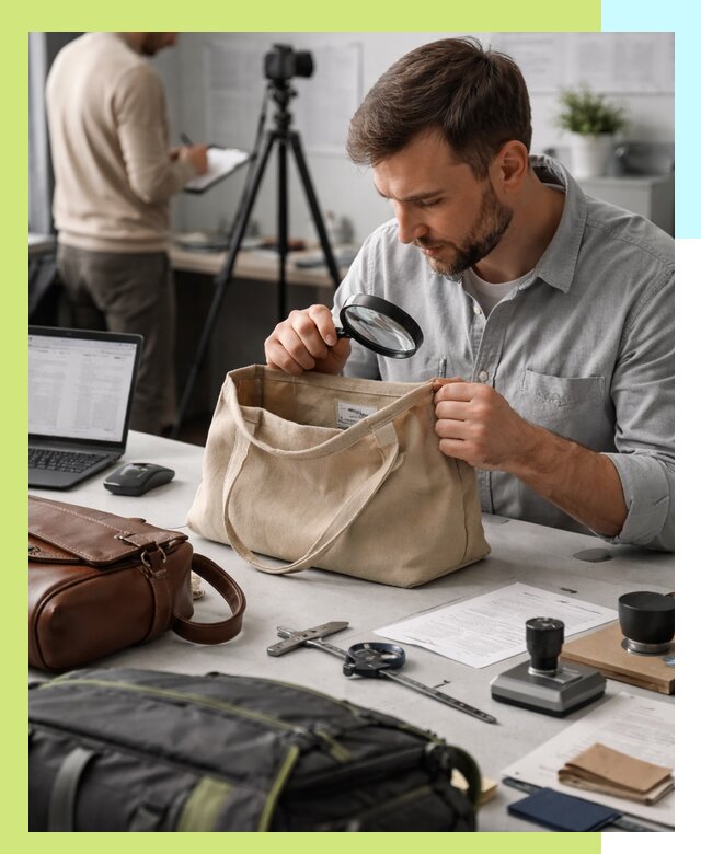 Сертификация сумок в Усинске, оформление и получение сертификатов