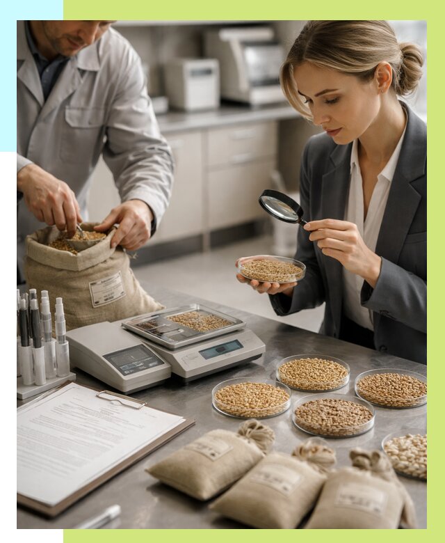Сертификация зерна в Усинске по цене от 15357 р. | Алешин-Снс