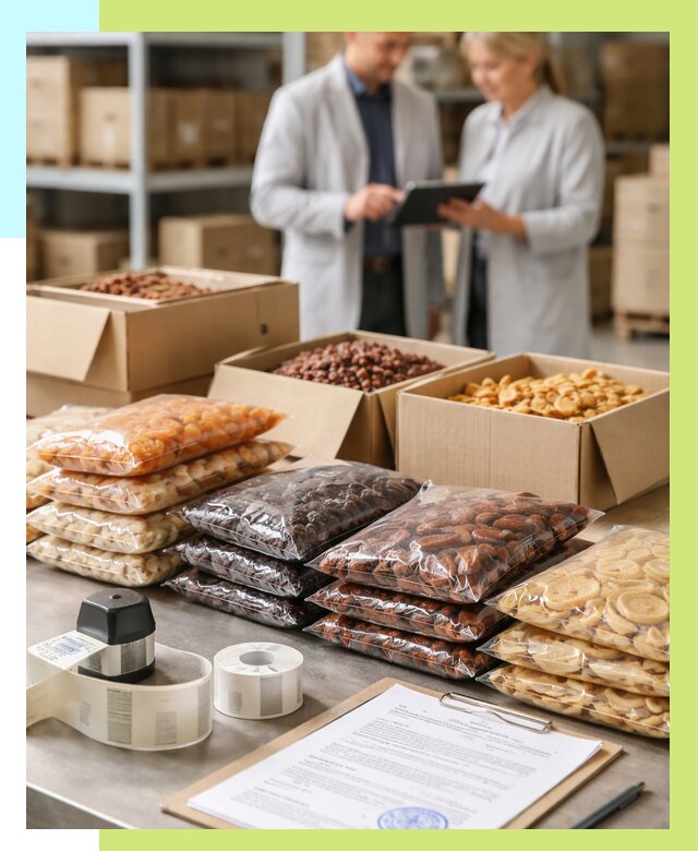 Сертификация сухофруктов в Усинске от 12286 р. | Алешин-Снс под ключ