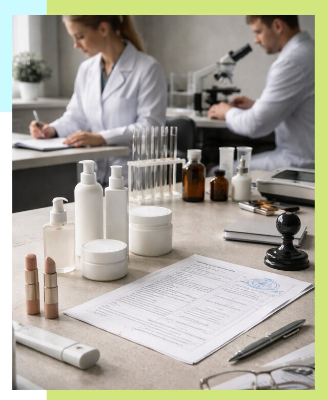 Сертификация косметики в Усинске от 20476 р. - Алешин-Снс
