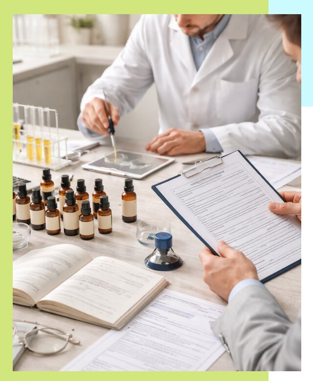 Сертификация эфирных масел и документация качества в Усинске