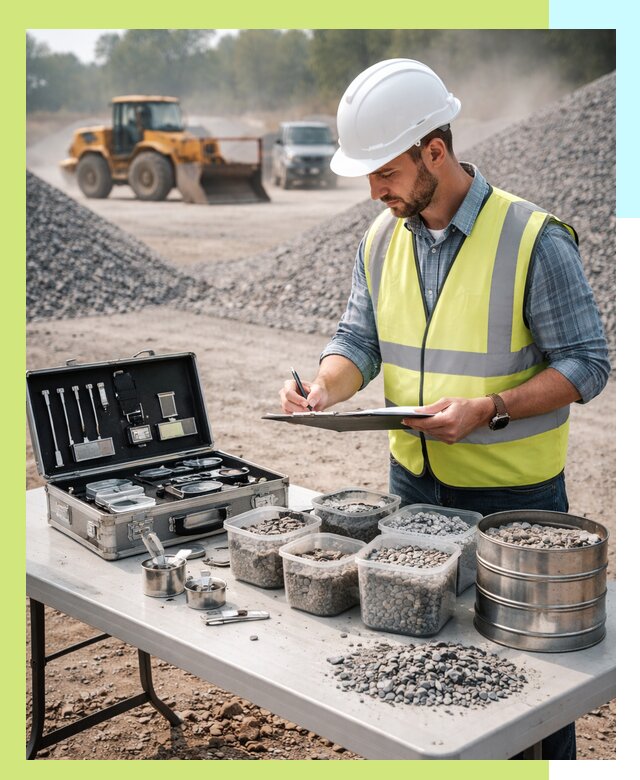 Сертификация щебня в Усинске по ГОСТу и техническим требованиям