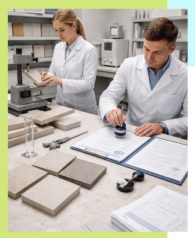 Сертификация плитки и керамики в Усинске с документами