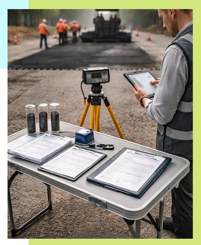 Сертификация асфальта в Усинске от 25595 р. | Алешин-Снс