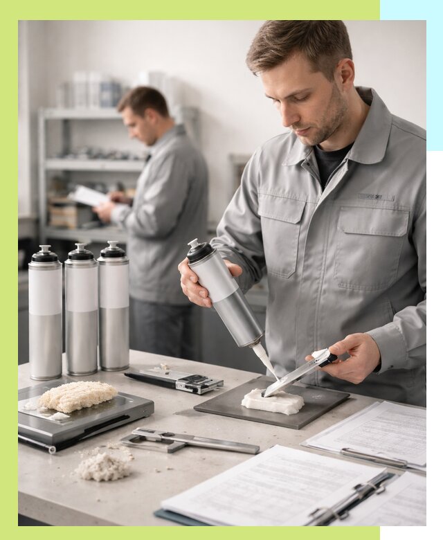 Сертификация монтажной пены и соответствие стандартам в Усинске