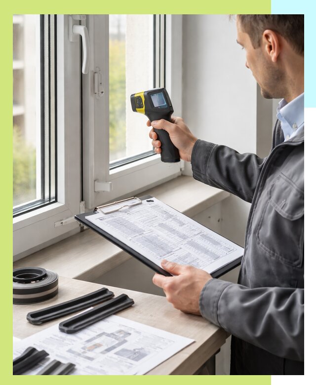 Сертификация окон в Усинске: испытания, сертификаты, декларации