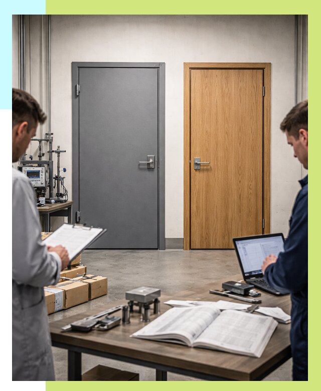 Сертификация дверей в Усинске от 8190 р. под ключ | Алешин-Снс