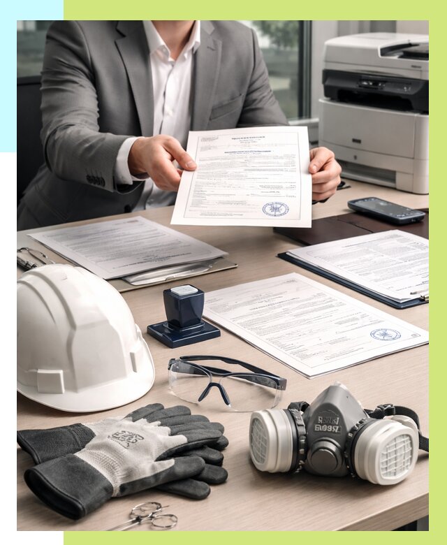 Сертификация СИЗ в Усинске от 15357 р. | Алешин-Снс оформить