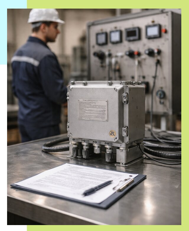 Сертификация взрывозащищенного оборудования в Усинске от 35833 р. | Алешин-Снс