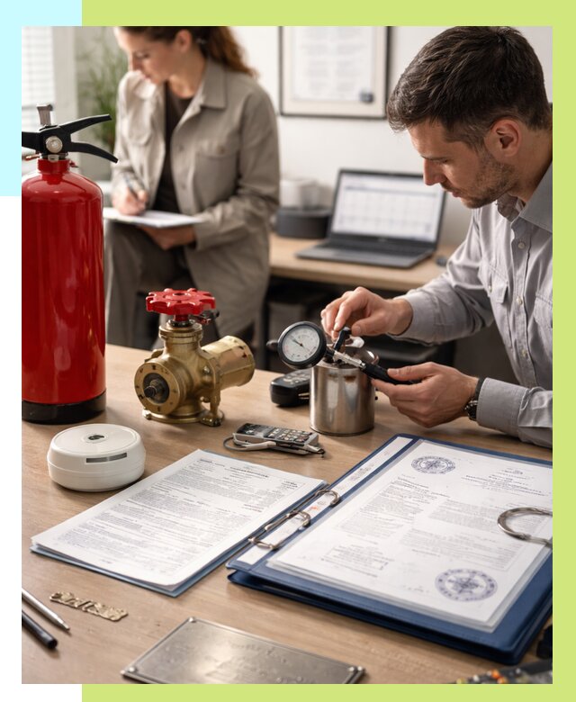 Сертификация пожарного оборудования в Усинске от 15357 р.|Алешин-Снс