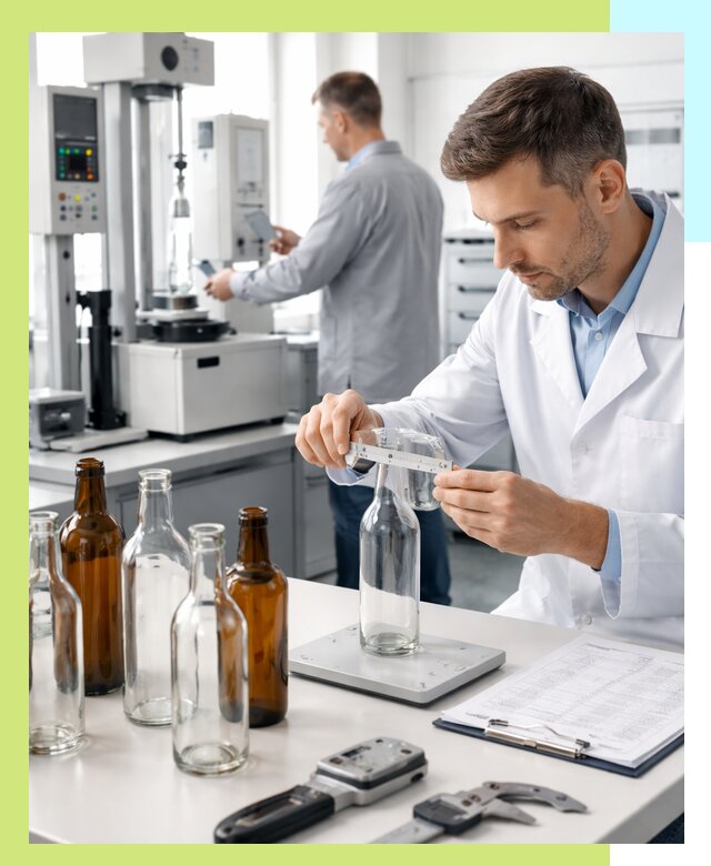 Сертификация стеклянных бутылок и сопутствующей упаковки в Усинске