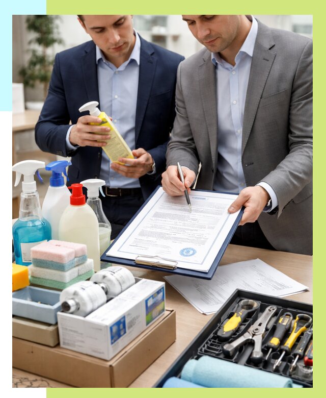 Сертификация хозяйственных товаров в Усинске, от 18428 р. |Алешин-Снс