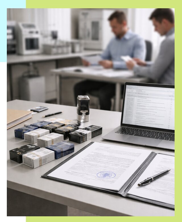 Сертификация сигарет под ключ в Усинске от 46071 р. | Алешин-Снс