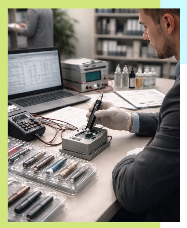 Сертификация электронных сигарет и вейпов в Усинске