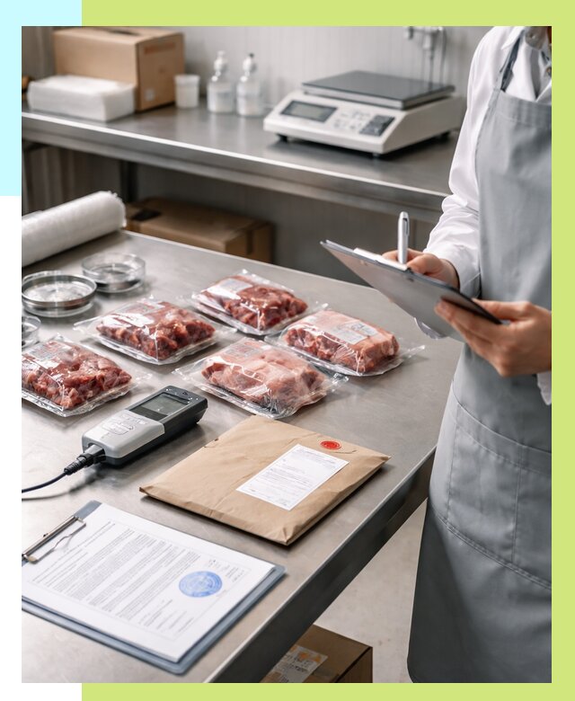 Сертификат на мясо и декларация в Усинске от 8702 р. | Алешин-Снс