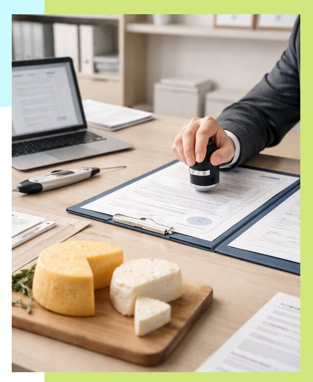 Сертификация сыров в Усинске от 15357 р | Сертификат на сыр Алешин-Снс