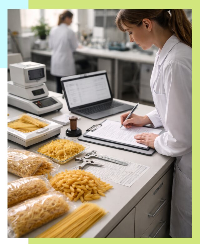 Сертификация макаронных изделий в Усинске от 15357 р. | Алешин-Снс