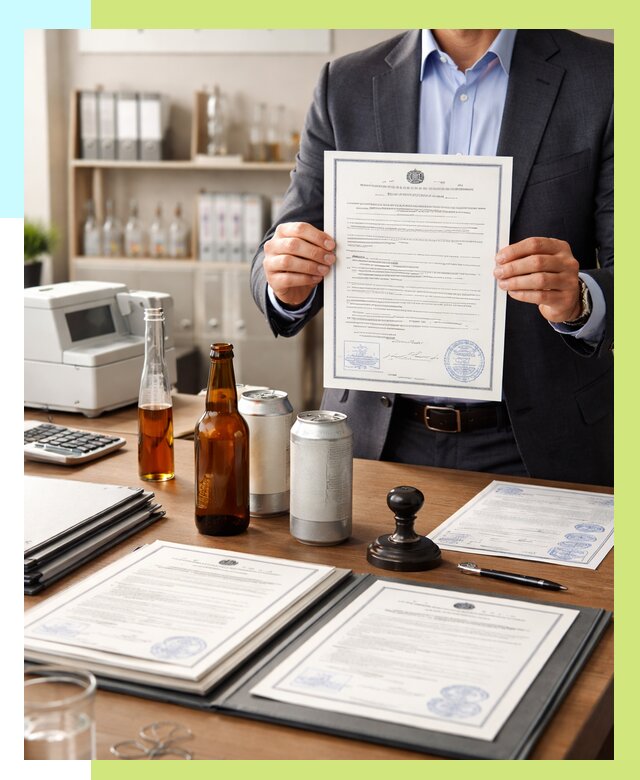 Сертификация пивной продукции в Усинске от 25595 р. | Алешин-Снс