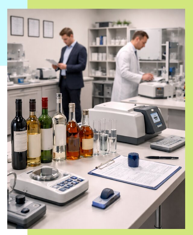 Сертификация алкогольной продукции в Усинске от 25595 р. | Алешин-Снс