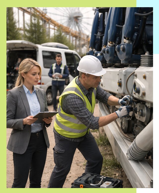 Сертификация аттракционов и проверка безопасности в Усинске