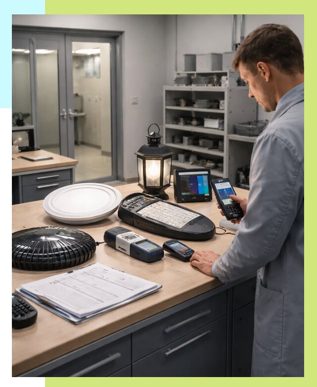 Сертификация светильников в Усинске от 25595 р. | Алешин-Снс