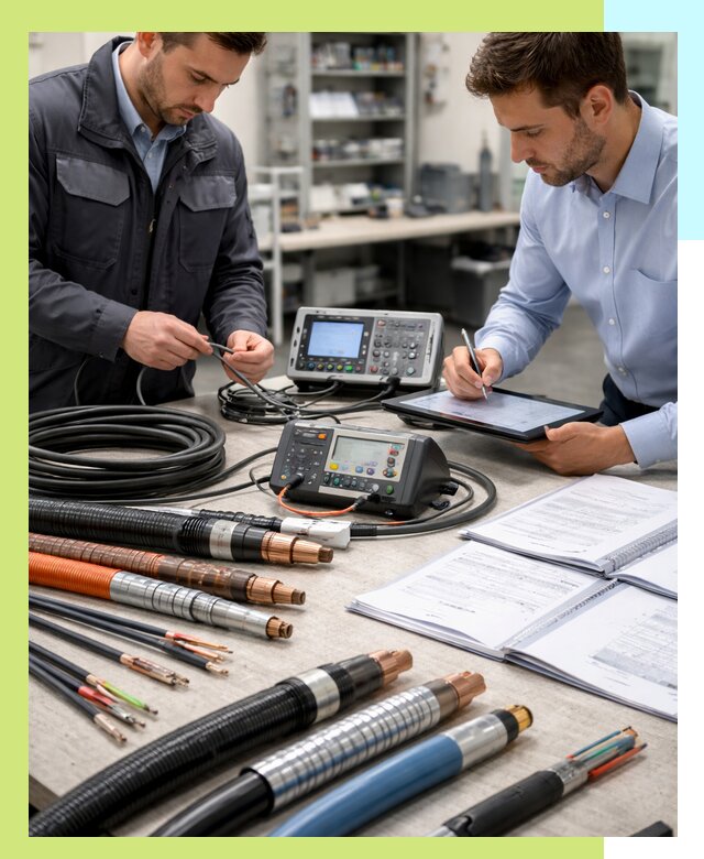 Сертификация кабеля и электропроводки в Усинске под ключ