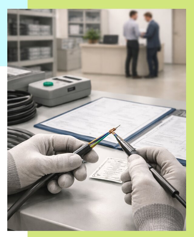 Сертификация провода в Усинске от 18428 р. в Алешин-Снс