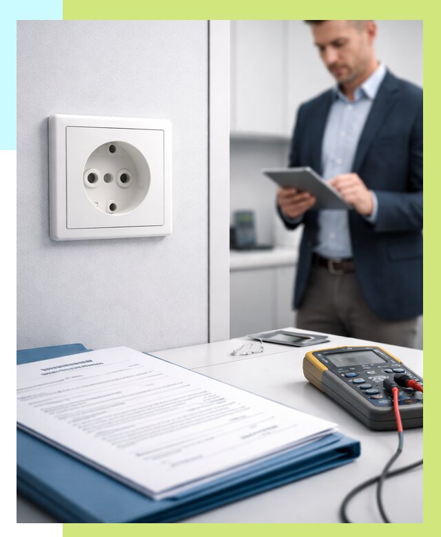 Сертификация розеток в Усинске от 8702 р. | Алешин-Снс