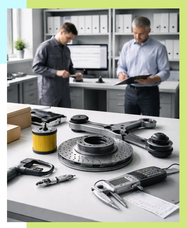 Сертификация автозапчастей в Усинске от 25595 р. | Алешин-Снс