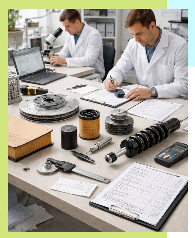 Сертификация автозапчастей и комплектующих в Усинске по ГОСТ