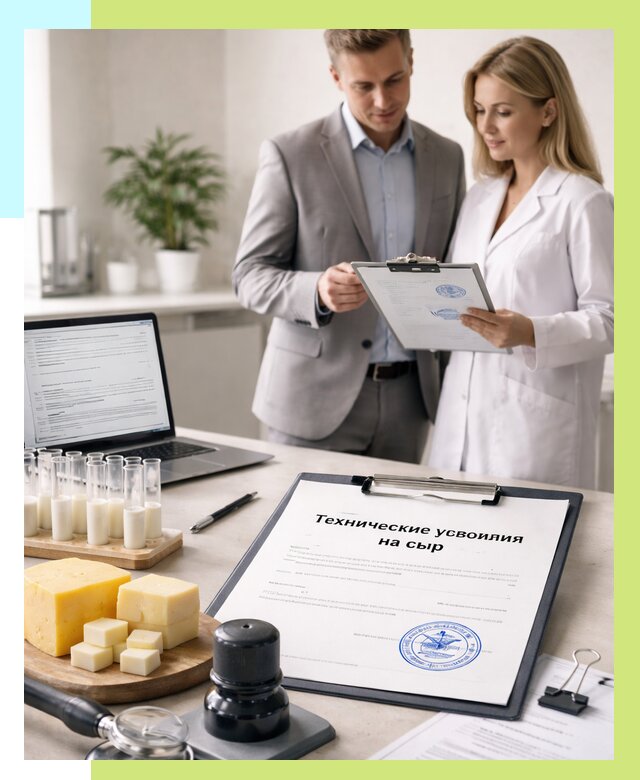 ТУ на сыры в Усинске срочно от 12286 р. — оформление | Алешин-Снс