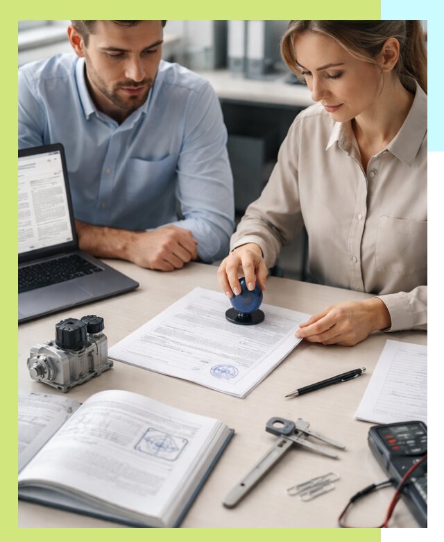 Выдача паспорта изделия и техническая экспертиза продукции в Усинске