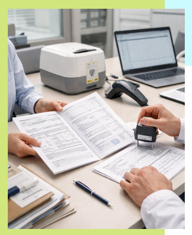 Оформление паспорта на товар и сопроводительных документов в Усинске