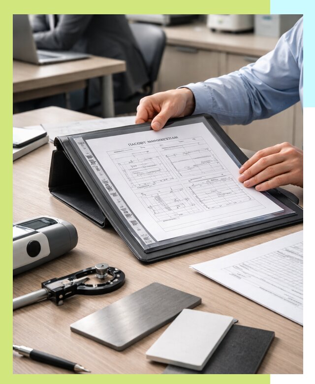 Оформление паспорта материала для продукции в Усинске