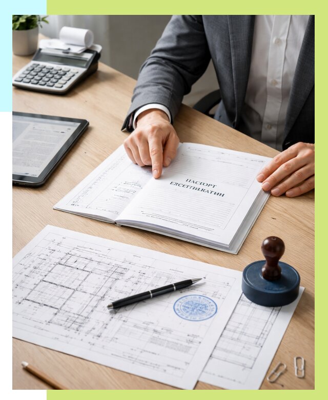 Паспорт эксплуатации в Усинске под ключ от 4607 р. Алешин-Снс