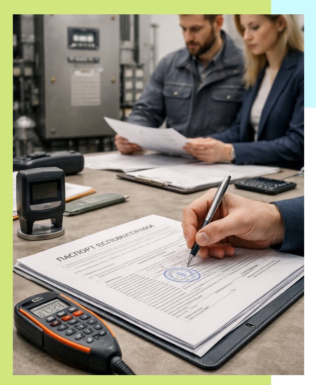 Оформление паспорта эксплуатации оборудования в Усинске