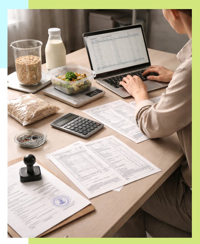 Просчет БЖУ для маркировки в Усинске от 1536 р. | Алешин-Снс