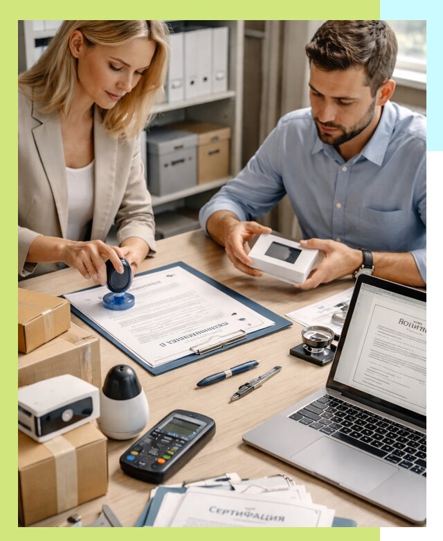 Получение сертификата соответствия на товар в Усинске быстро