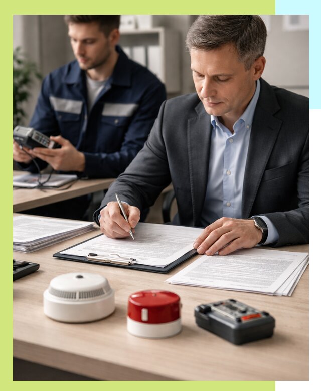 Получение добровольного пожарного сертификата в Усинске