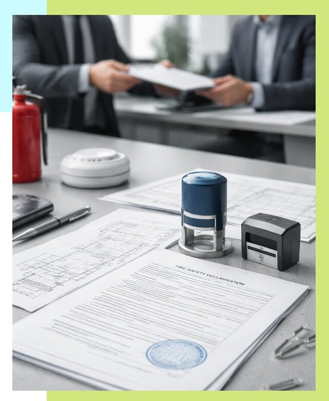 Декларация пожарной безопасности в Усинске от 8190 р. | Алешин-Снс