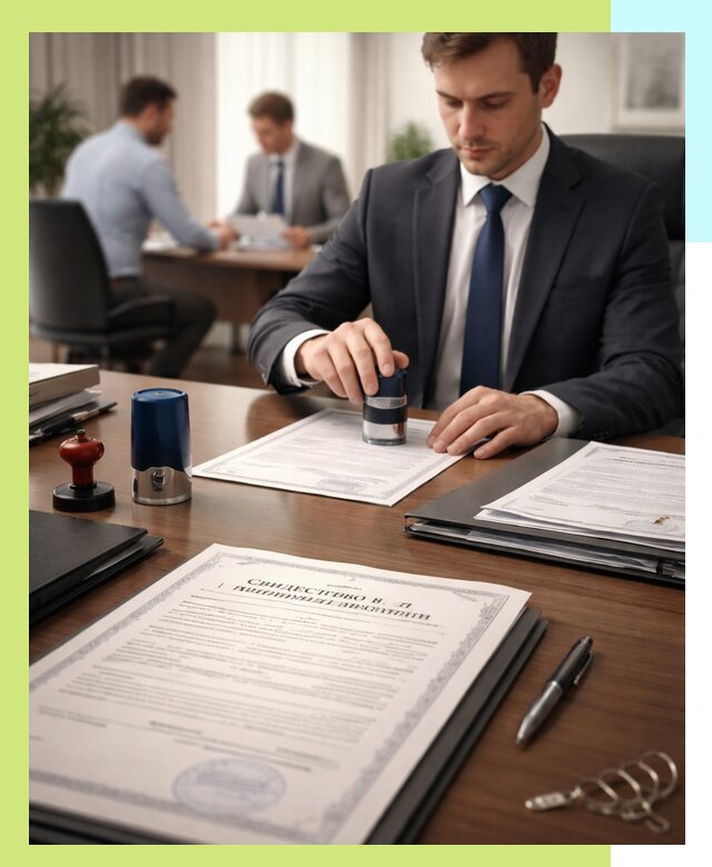 Оформление свидетельства о государственной регистрации в Усинске