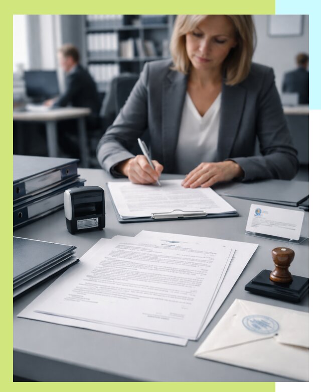 Оформление отказного письма для продукции и оборудования в Усинске