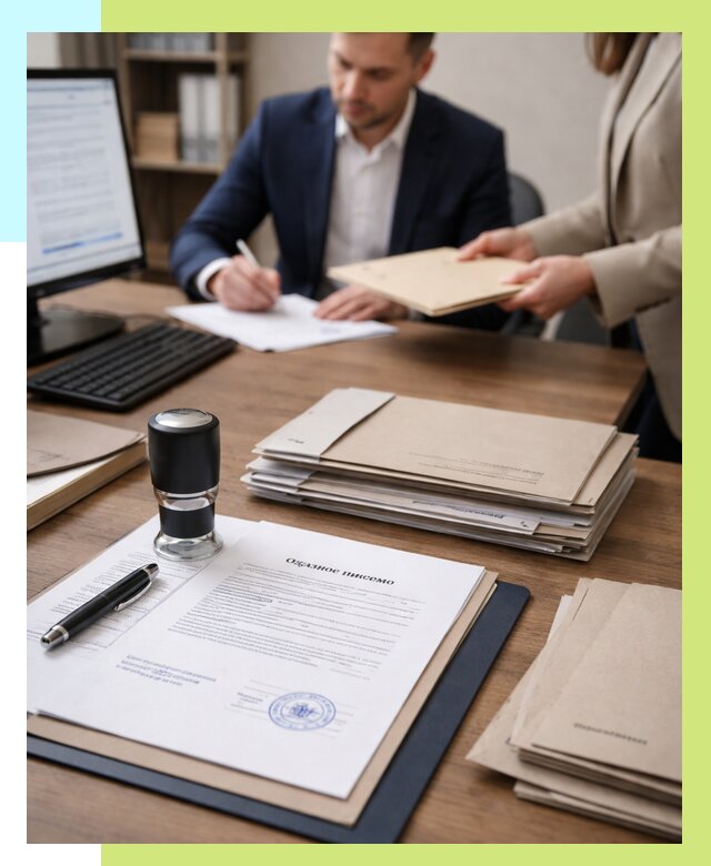 Отказное письмо для таможни в Усинске от 3071 р, Алешин-Снс