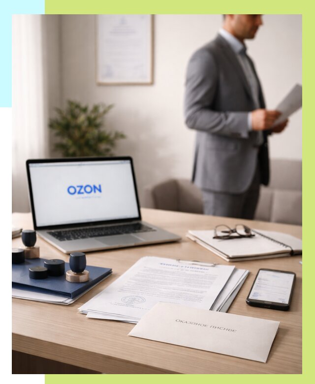 Отказное письмо для Ozon в Усинске от 3583 р. | Алешин-Снс