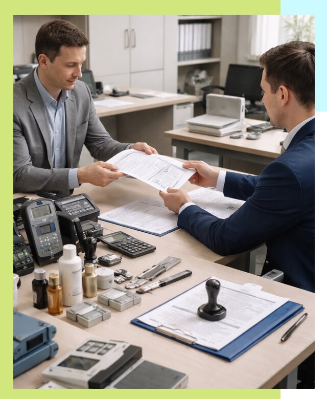 Оформление и получение заключения РЧЦ для оборудования в Усинске