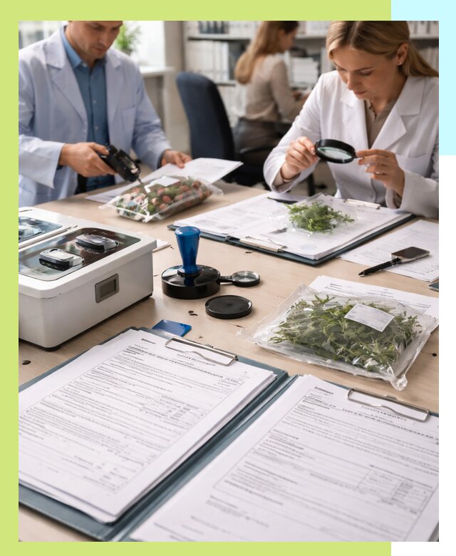 Оформление карантинного сертификата для растений в Усинске