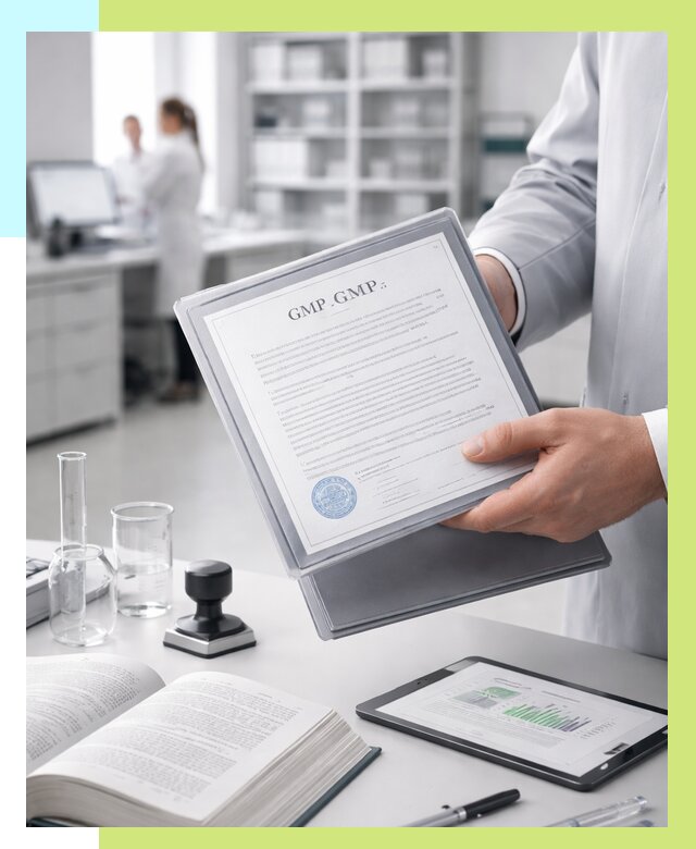 Сертификат GMP в Усинске под ключ от 87023 р. | Алешин-Снс