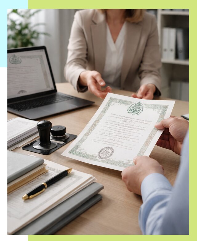 Халяль сертификат в Усинске, получить от 15357 р. | Алешин-Снс